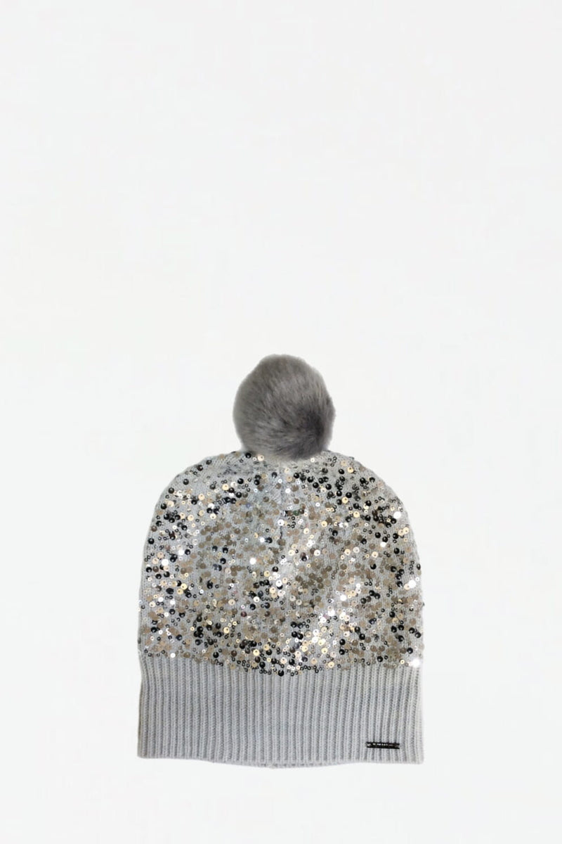 Imperfect Cappello Donna Invernale vista frontale variante colore grigio