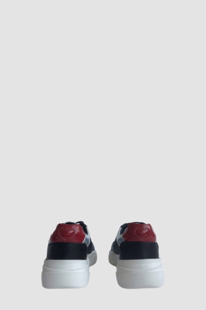 Love Moschino Sneaker con suola alta vista posteriore