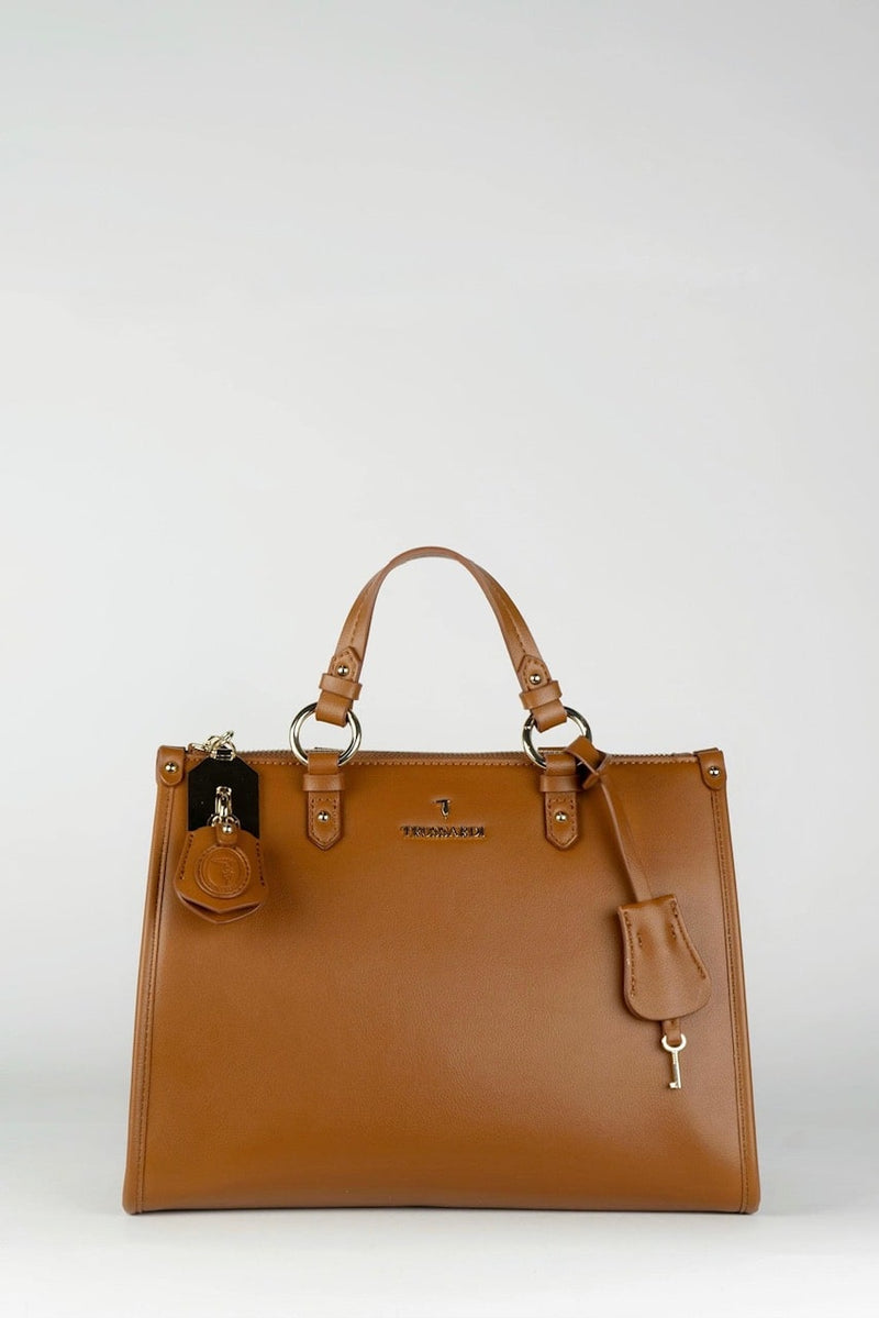 Trussardi Tote bag con lucchetto variante colore marrone