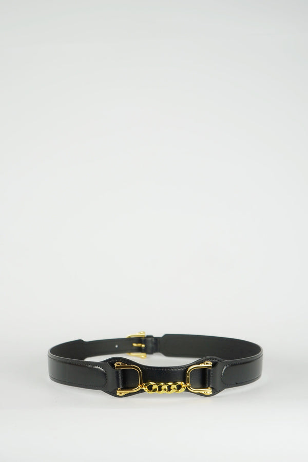 Trussardi Cintura con catena decorativa vista posteriore